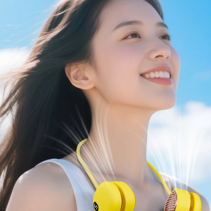 2026新款挂脖小风扇你值得拥有适合玩游戏办公跑步上班使用值得买